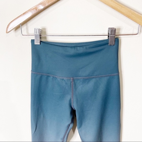 Zyia Light n Tight Jade Ombre High Rise Leggings Size XXS - Picture 3 of 7